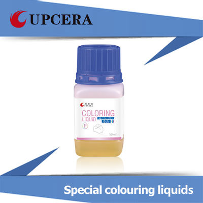 Χρωματίζοντας υγρό CE Zirconia για τη ρόδινη σειρά χρώματος κορωνών δοντιών Zirconia