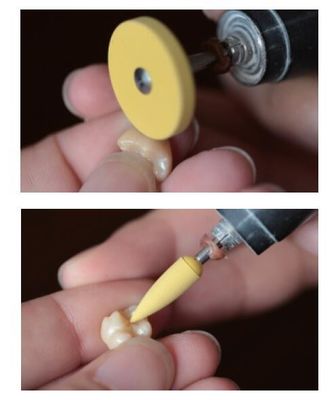 Οδοντικός μύλος zirconia εργαστηριακών διαμαντιών οδοντικός στροβιλο
