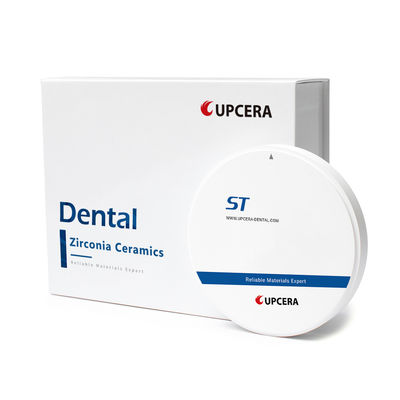 Άσπρο οδοντικό Zirconia κενό συμβατό σύστημα συστημάτων Upcera 16 σκιών του ST